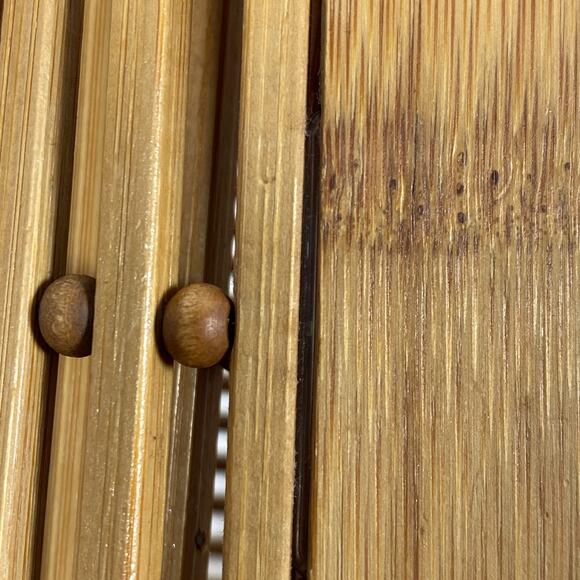 CULT GAIA Gaias Ark Bamboo Purse Clutch Boho Top Handle Crescent Bag - Picture 9 of 14